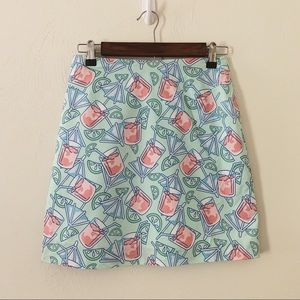 Vineyard Vines Pink Lemonade Skirt Size 2